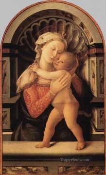 マドンナとチャイルド ルネサンス フィリッポ・リッピ Oil Paintings